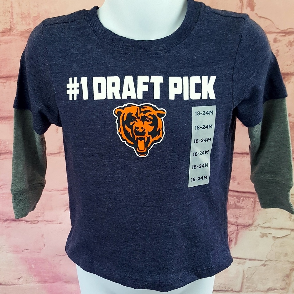 NFL Shirt Infant #1Draft Pick Chicago Bears